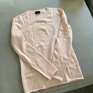 J. Crew Light Pink Cashmere Sweater